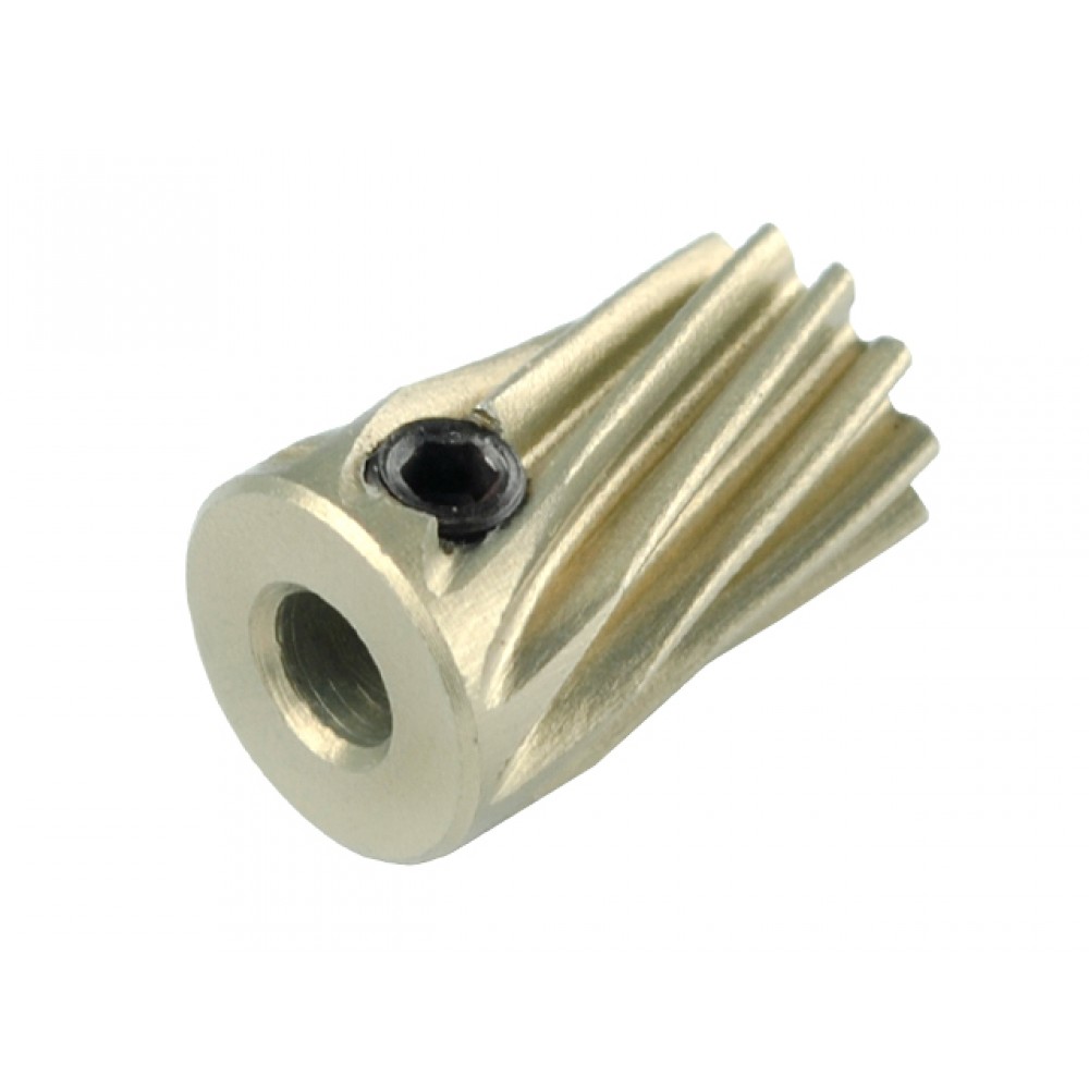 Aluminum Helical Pinion 11T 0.5M 2.3-3.0mm