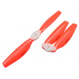 Plastic Folding 2-Blade Propeller 6045 CW/CCW w/Bracket (ORANGE)