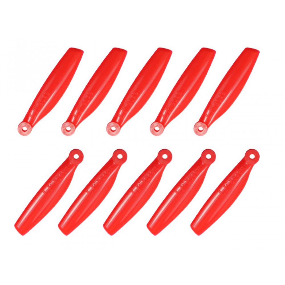 Plastic Folding Blade Propeller 5045 CW/CCW (RED) (for MH Blade ...