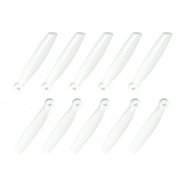 Plastic Folding Blade Propeller 5045 CW/CCW (WHITE) (for MH Blade Propeller 5045 series)