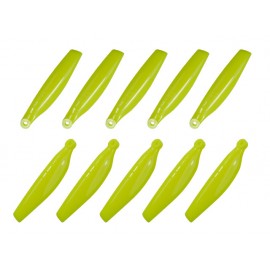 Plastic Folding Blade Propeller 6045 CW/CCW (YELLOW) (for MH Blade Propeller 6045 series)