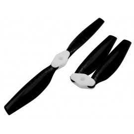 Plastic Folding 2-Blade Propeller 6045 CW/CCW w/Bracket (BLACK)