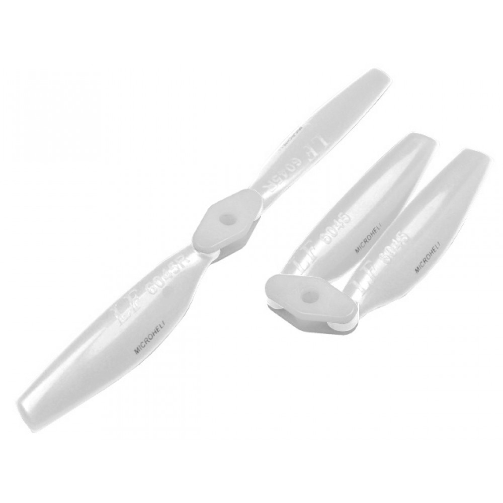 Plastic Folding 2-Blade Propeller 6045 CW/CCW w/Bracket (WHITE) Plastic Folding 2-Blade Propeller 6045 CW/CCW w/Bracket (WHITE)