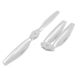 Plastic Folding 2-Blade Propeller 6045 CW/CCW w/Bracket (WHITE)