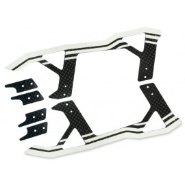 Carbon Fiber Landing Skids (WHITE) - SPYDER 300I Carbon Fiber Landing Skids (WHITE) - SPYDER 300I