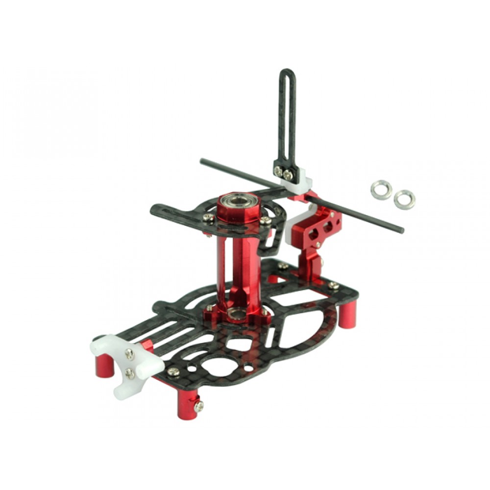 Aluminum/Carbon Fiber Main Frame (RED) - SUPER CP Aluminum/Carbon Fiber Main Frame (RED) - SUPER CP