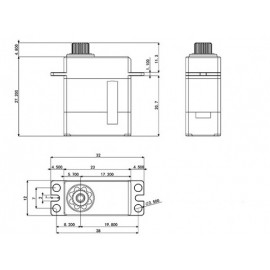 Precision HV Micro Servo set Precision HV Micro Servo set