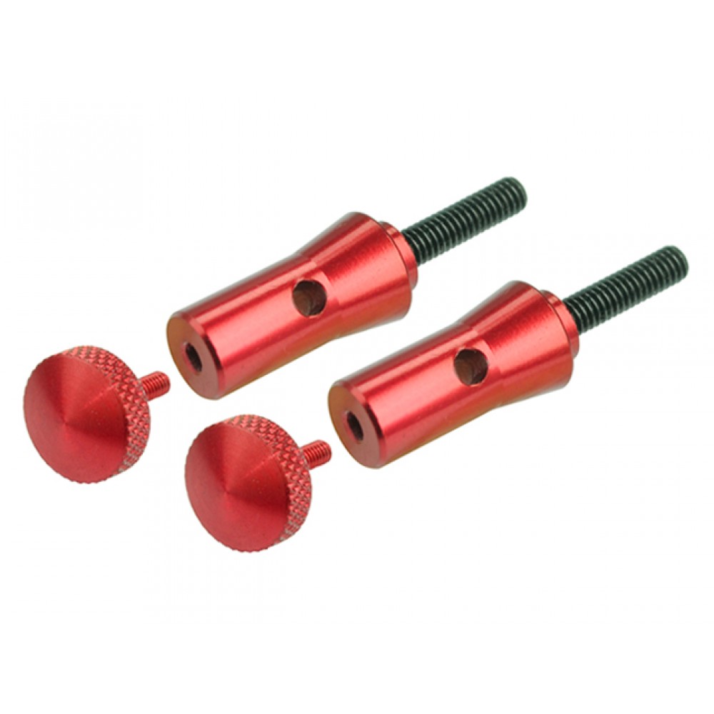 Aluminum Canopy Mount set (RED) - T-REX 450L Aluminum Canopy Mount set (RED) - T-REX 450L