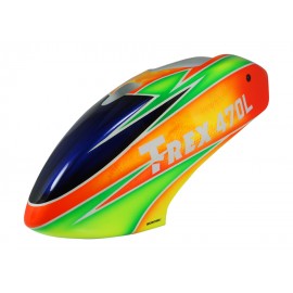 Airbrush Fiberglass Parrot Canopy - T-REX 470L