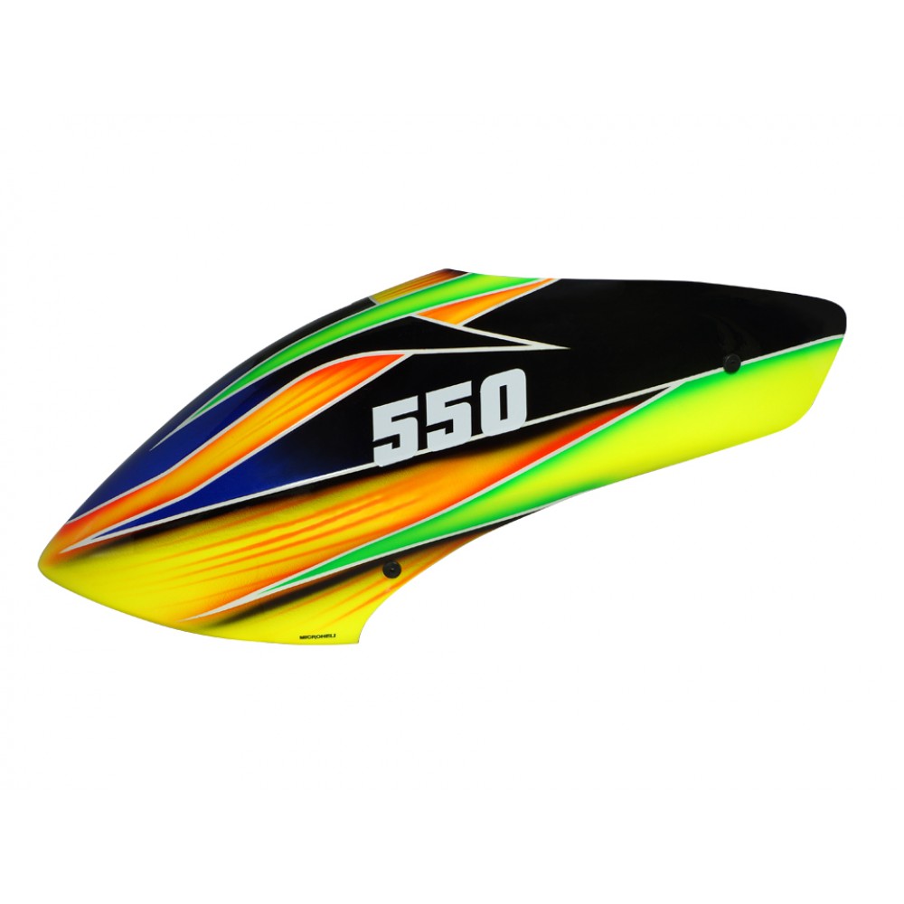 Airbrush Fiberglass FreeStyle Canopy - T-REX 550X/550L Airbrush Fiberglass FreeStyle Canopy - T-REX 550X/550L