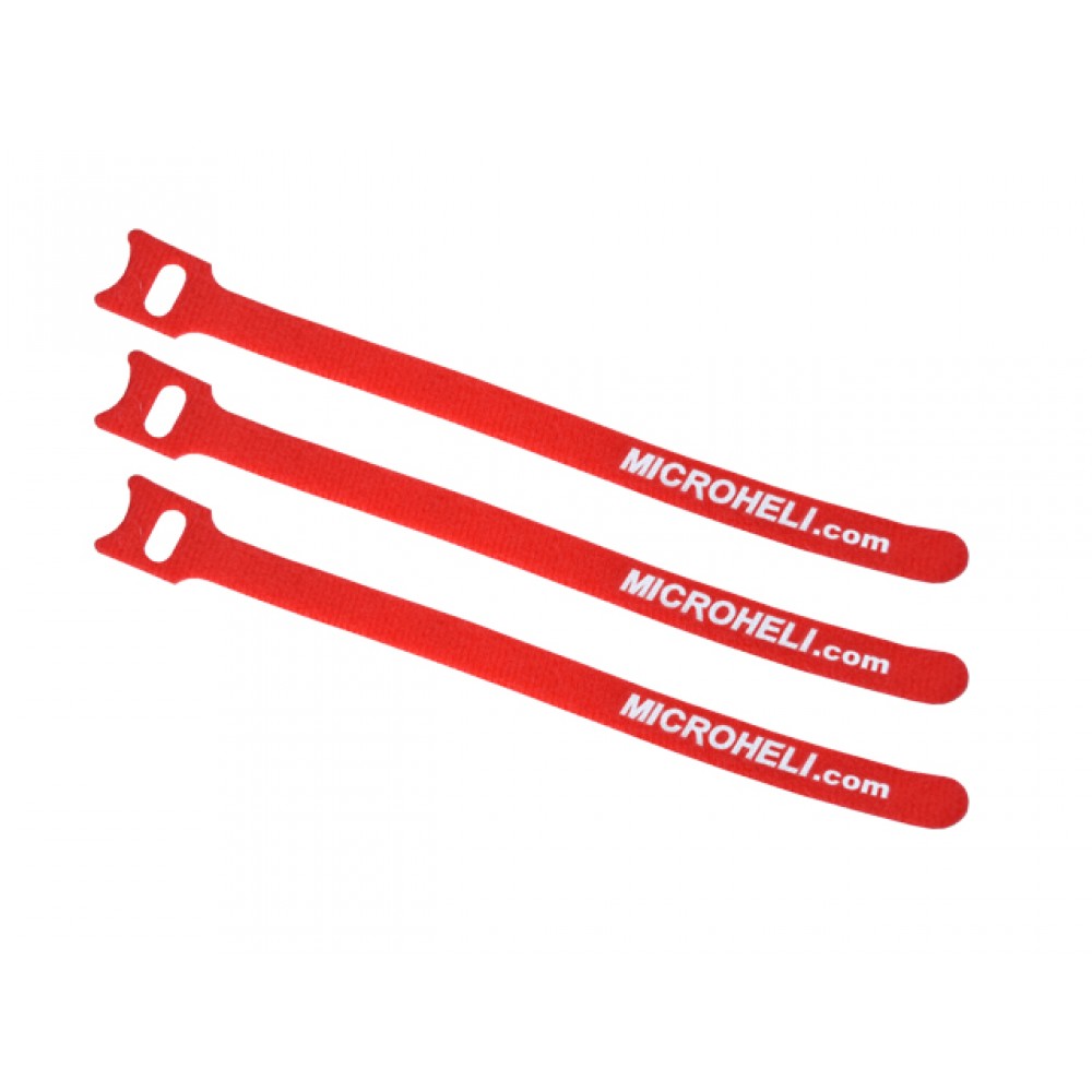 Double Sided Battery Strap 200x12mm (RED)