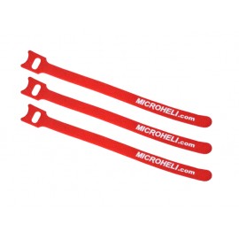 Double Sided Battery Strap 200x12mm (RED)