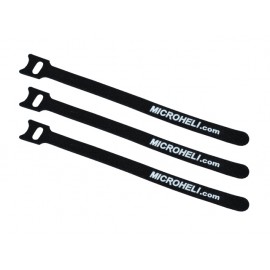 Double Sided Battery Strap 200x12mm (BLACK)