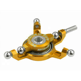 Precision CNC Aluminum Swashplate (GOLD) - WLTOYS V950