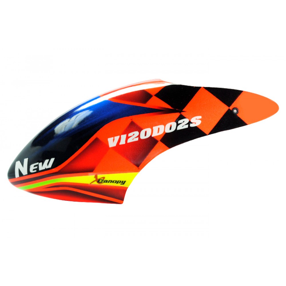 XCanopy Airbrush Fiberglass New Style Canopy - WALKERA V120D02S XCanopy Airbrush Fiberglass New Style Canopy - WALKERA V120D02S